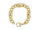 Judith Ripka 14k Gold Clad Cairo Soft Link Bracelet