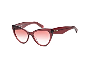 Ferragamo Women's 56mm Wine Sunglasses