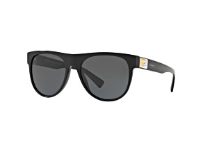 Versace Men's Fashion 57mm Black Sunglasses | VE4346-GB1-87