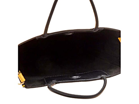 名作 Fendi Roma Crossbody Leather Yellow Embossed Vitello 2Way バッグ