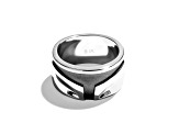 Star Wars™ Fine Jewelry The Mandalorian™ Rhodium Over Sterling Silver Mens Ring