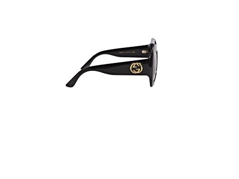 ● GUCCI ● サングラス Black / Grey Gradient / 54mm Gucci Gucci Generation 54MM Oversized Rectangular Sunglasses