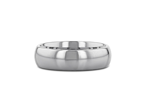 DOMINUS Domed Tungsten Carbide Ring 6mm