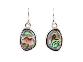 Barse Jewelry Abalone Sterling Silver Dangle Earrings