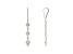 Judith Ripka 9ctw Round Canary Bella Luce Rhodium Over Silver Long Dangle Earrings