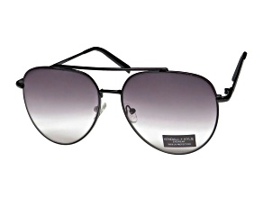 Kendall + Kylie Black Aviator Frame/ Gray Gradient Lenses Sunglasses