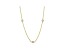 Judith Ripka 0.6ctw Pink Bella Luce Diamond Simulant 14k Gold Clad 3-Station Necklace