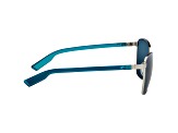 Costa del Mar Unisex Paloma 57mm Brushed Silver Sunglasses | PAL-299-OGP