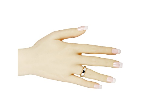 Calvin Klein "Steep" Rose Gold Tone Stainless Steel Ring