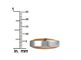 Calvin Klein "Steep" Rose Gold Tone Stainless Steel Ring