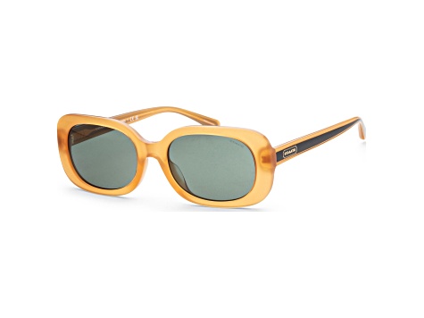 Coach Women's Fashion 56mm Milky Amber Sunglasses | HC8358F-571282