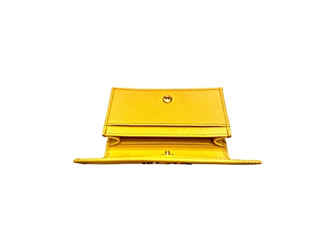 PRADA - 【yellow】PRADA♡小物入れ♡パスケース♡ Prada Saffiano Yellow Leather Card Case Wallet - 1DD05A | JTV