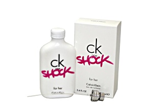 CK One Shock Eau De Toilette Spray For Women By Calvin Klein - 3.38 oz (100 ml)