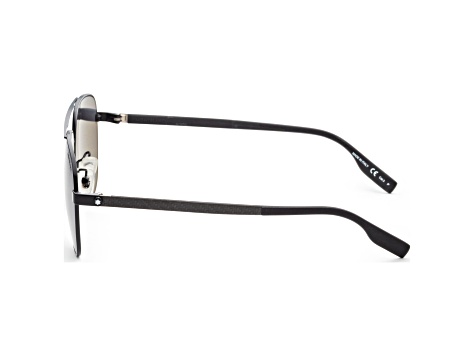 Montblanc Men's 59mm Semimatte Black Sunglasses  | MB0182S-005-59