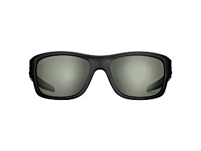 Flying Fisherman Down Sea Polarized Sunglasses Matte Black Frame/Smoke Lens