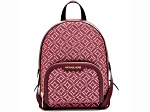 Michael Kors Jaycee Medium Zip Pocket Backpack in Oxblood Multi