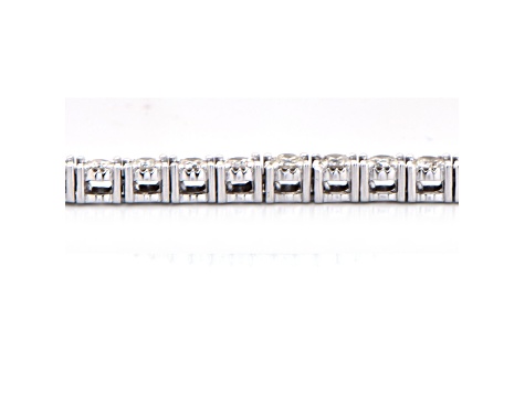 White Diamond 14K White Gold Tennis Bracelet 3.00CTW
