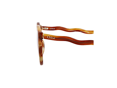 Chloe Cat Eye Full-Frame Brown Bio Acetate Sunglasses  display picture 1
