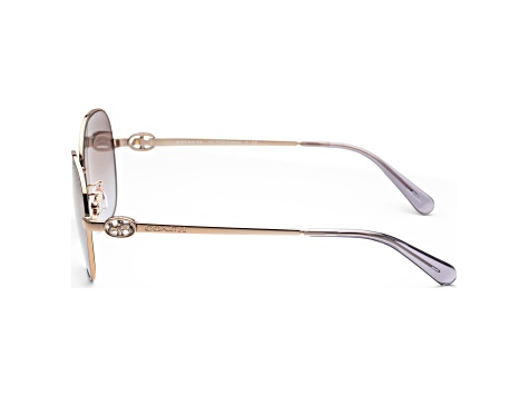Coach Women's Fashion 57mm Rose Gold Sunglasses | HC7123-933194-57