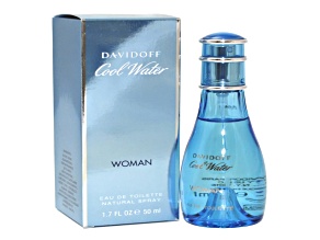 Cool Water Eau De Toilette Spray For Women By Zino Davidoff - 1.69 oz (50 ml)