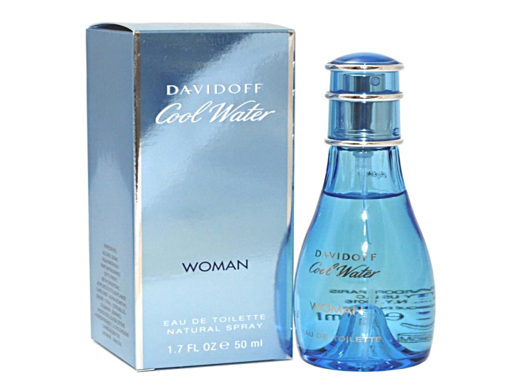 Cool Water Eau De Toilette Spray For Women By Zino Davidoff - 1.69 oz (50 ml)