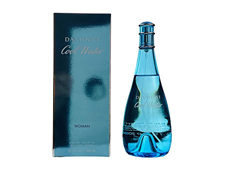 Cool Water Eau De Toilette Spray For Women By Zino Davidoff - 6.76 oz (200 ml)