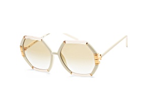 Tory Burch Women's Fashion 58mm Transp. Beige/Ivory Sunglasses | TY9072U-189913