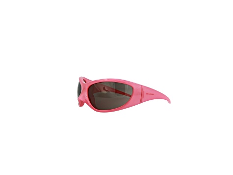 Balenciaga Shield Full-Frame Pink Bio Injection Sunglasses  display picture 1