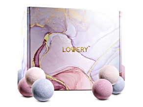 Lovery Bath Bombs Gift Set, 30pc Handmade Spa Body Care Balls in Variety Scents