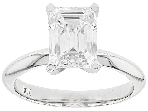 IGI Certified Lab Grown Diamond Ring 14K White Gold 1 carat Lab