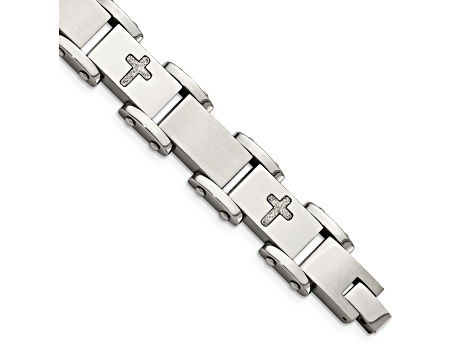 Stainless Steel Brushed Polished and Laser Cut Crosses