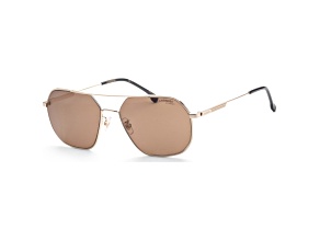 Carrera Unisex Fashion 58mm Gold Sunglasses | CA1035GS-0J5G-70