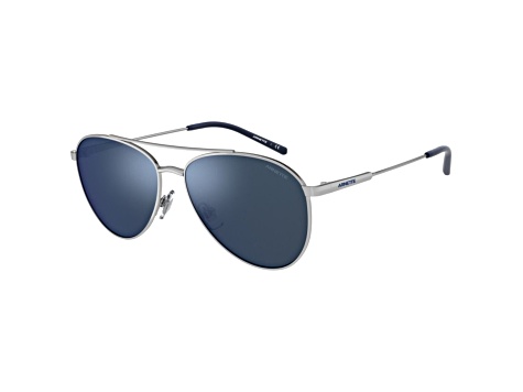 Arnette Men's 58mm Silver Sunglasses  | AN3085-736-55-58
