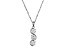 White Cubic Zirconia Platinum Over Sterling Silver April Birthstone Pendant 6.56ctw