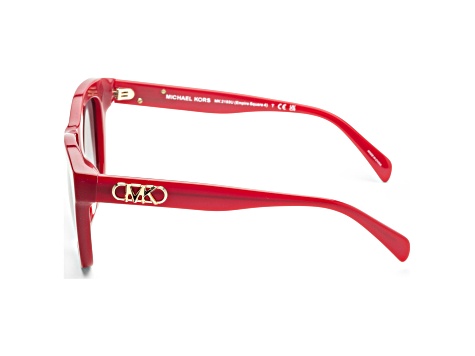 Michael Kors Women's Empire Square 52mm Red Sunglasses | MK2193U-39398G-52