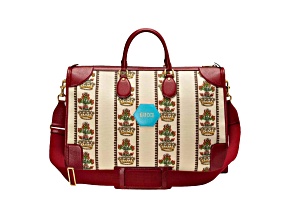 Gucci 100 Centennial Music Is Mine Jacquard Leather Duffel Bag