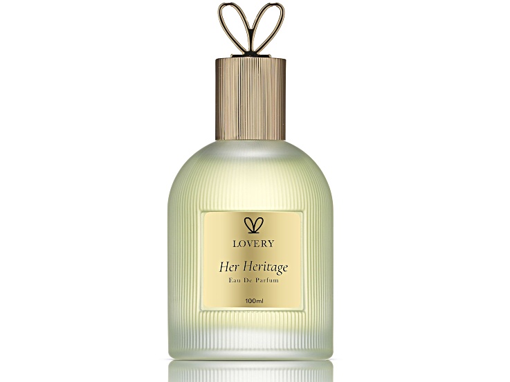 Lovery Her Heritage Eau de Parfum - Radiant Floral Vanilla Perfume Crafted in NYC, 3.38 oz (100 ml)