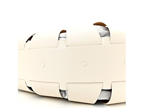 Bottega Veneta The Shell Bag Frost White French Calfskin