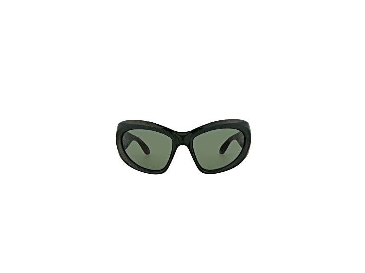Balenciaga Shield Full-Frame Green Bio Injection Sunglasses