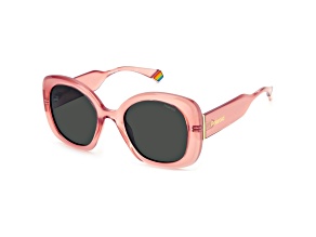 Polaroid Women's 52mm Pink Polarized Sunglasses