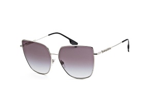 Burberry Women's Alexis 61mm Silver Sunglasses|BE3143-10058G-61