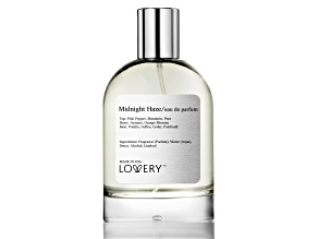 Lovery Midnight Haze Eau de Parfum Spray - 3.38 oz (100 ml), Made in USA