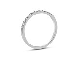 0.15ctw Diamond Band Ring in 14k White Gold