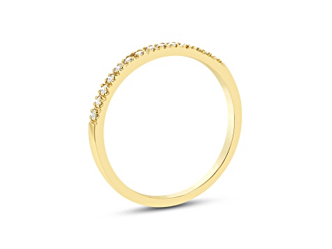 0.15ctw Diamond Band Ring in 14k Yellow Gold
