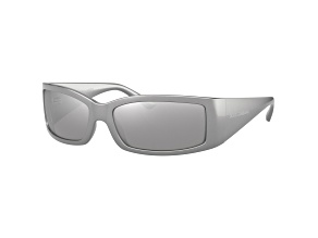 Dolce & Gabbana Unisex Fashion 61mm Metallic Gray Sunglasses|DG6188-34156G-61