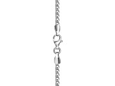 Sterling Silver 2.5MM Franco Chain Necklace Size - 28 Inches