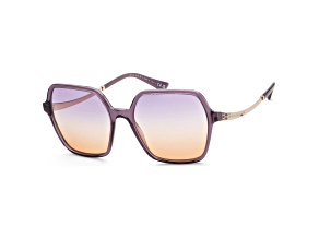 Bulgari Women's Fashion 56mm Transparent Amethyst Sunglasses | BV8252-5514EL