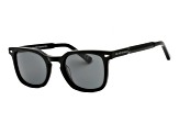 Prive Revaux Men's Yorke Black Square Frame / Gray Lenses Sunglasses