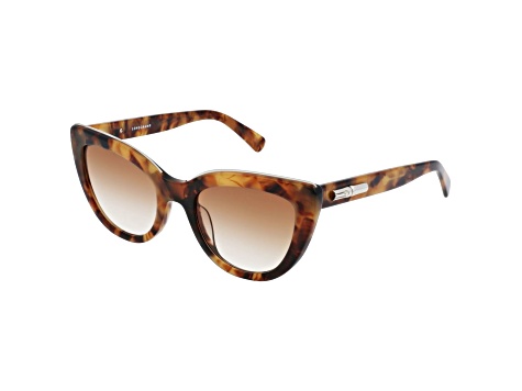 Longchamp Women's Fashion Light Havana Sunglasses | LO686S-221