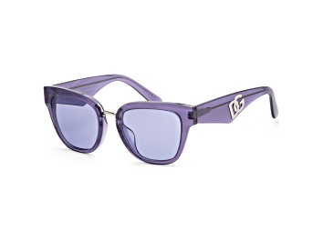 Picture of Dolce & Gabbana Women's Fashion 51mm Fleur Purple Sunglasses | DG4437F-34071A-51